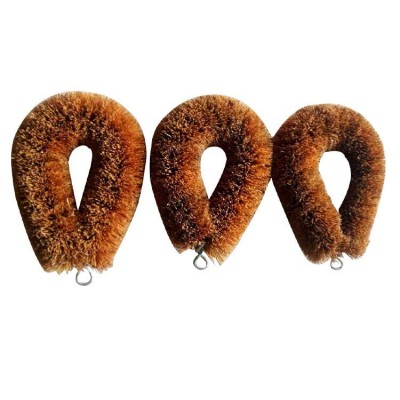 Coconut Fiber Vegetable Scrubbing Brush/coconut fiber brush