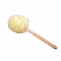 Hot popular promotions natural mesh sponge shower bath brush