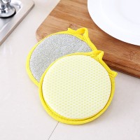 household circle kitchen cleaning and dishwashing sponge Soft microfiber