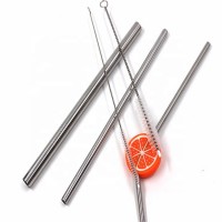 Low Price Guaranteed Quality Reusable Stainless Steel Straw With Brush